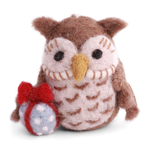 Gry & Sif Christmas - Felt Owl