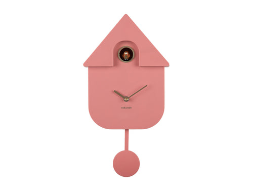 Karlsson Wall Clock - Cuckoo Oro in Rose Tan