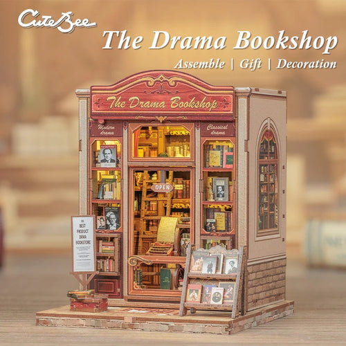 DIY Book Nook Kit - The Drama Bookshop