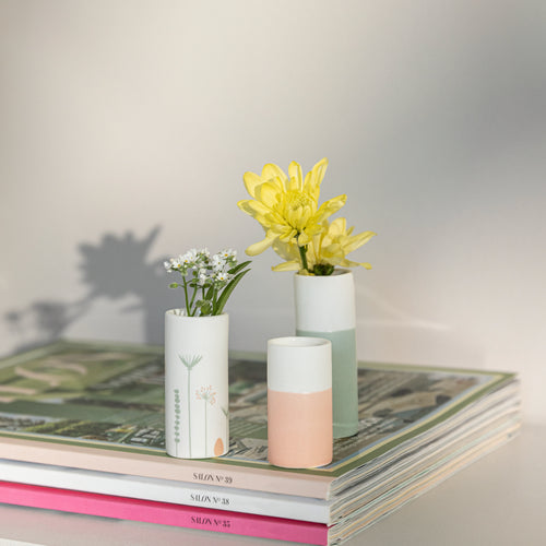 Rader Vase - Set of 3 Pastel Mini Vases