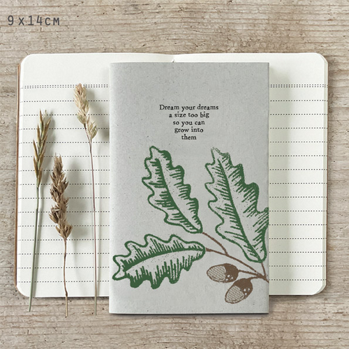 East of India Notebook - Oak leaf