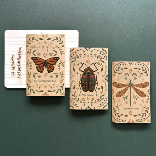 East of India Book - Insect Notebook
