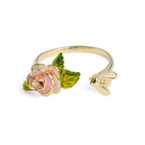 Bill Skinner Ring - Vintage Rose & Bee