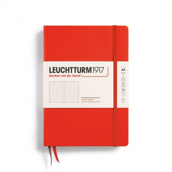Leuchtturm1917 - A5 Notebook - Hardcover Dotted