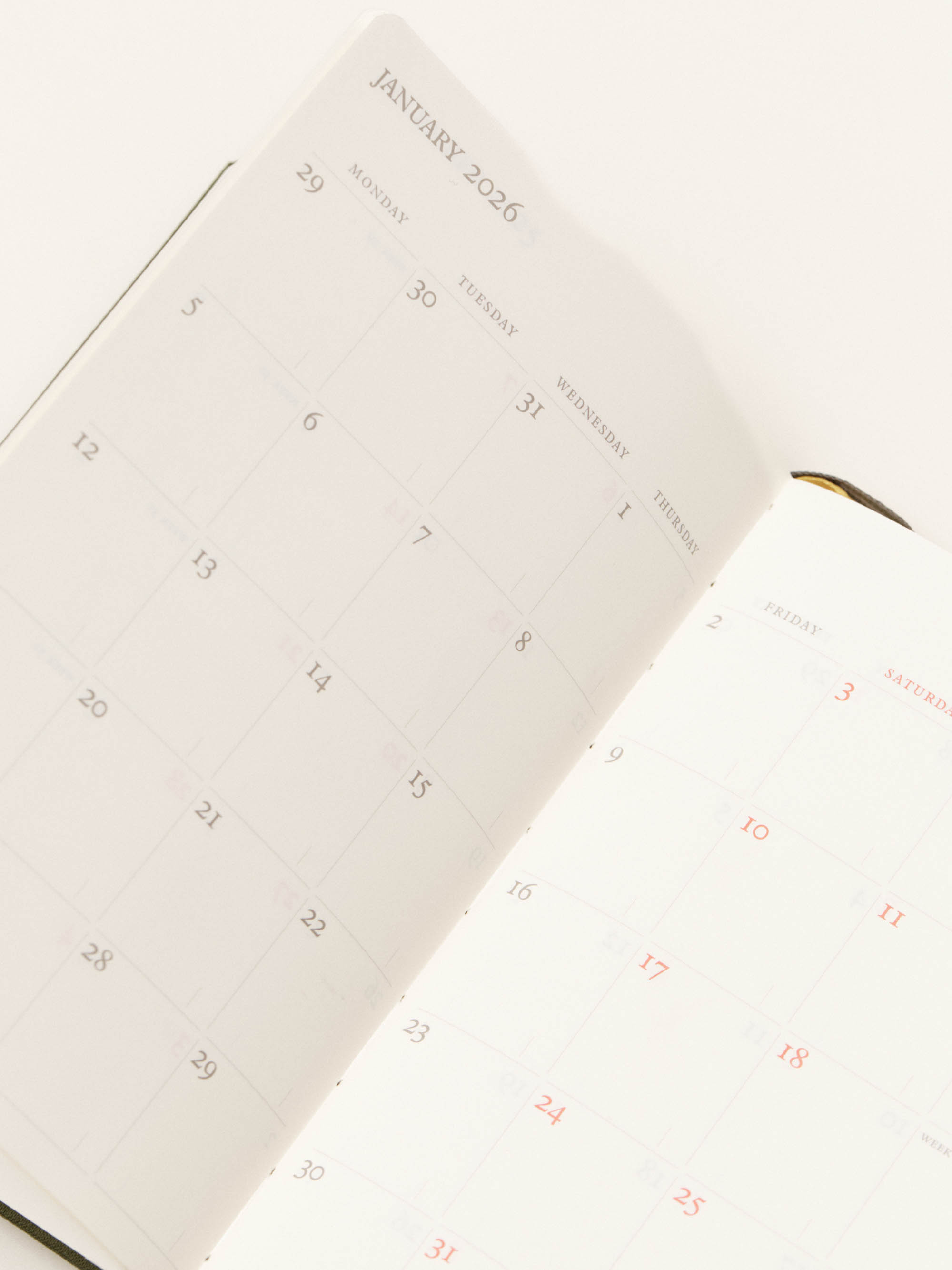 Monocle by Leuchtturm1917 - 2026 Weekly Diary