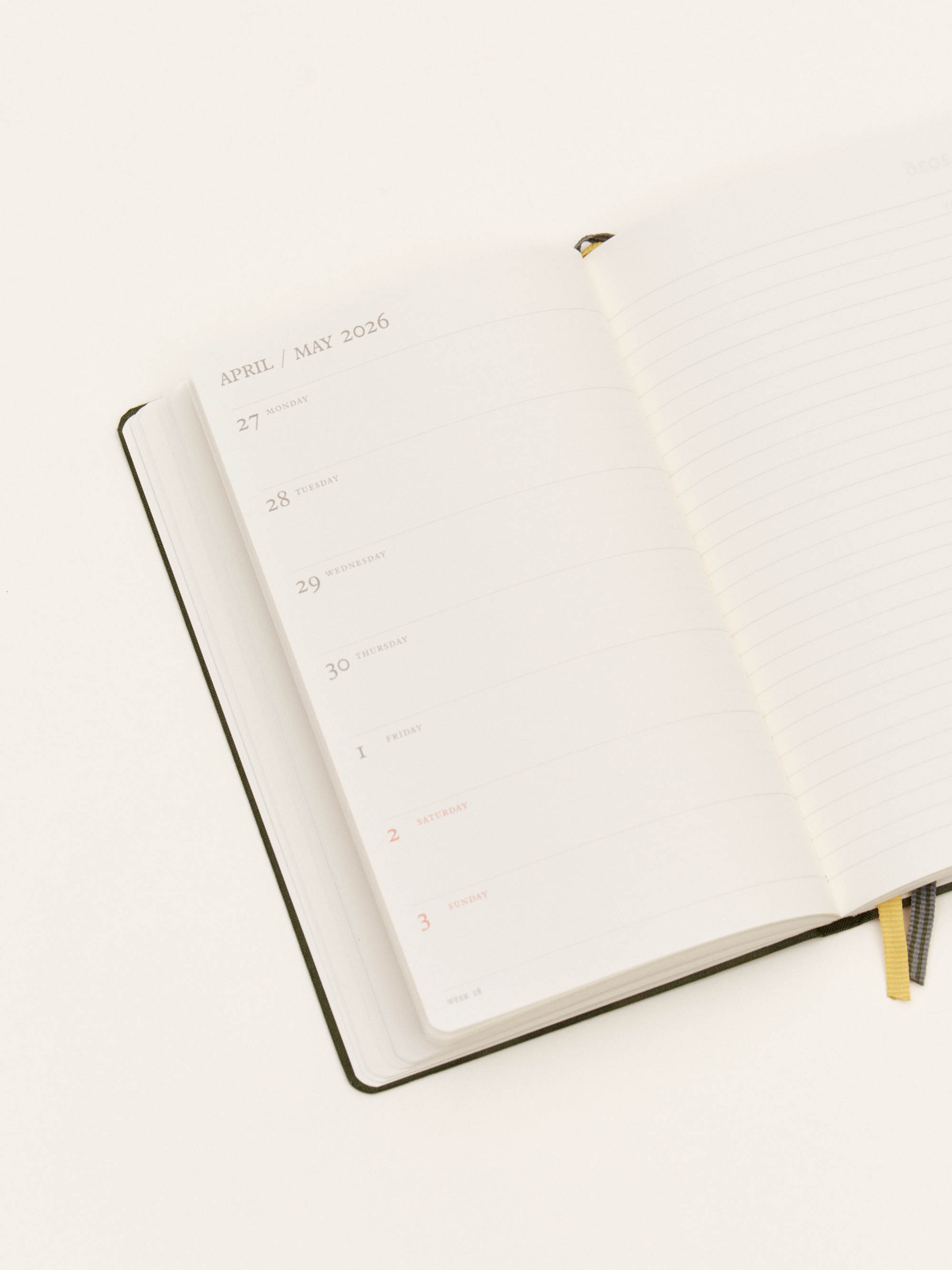 Monocle by Leuchtturm1917 - 2026 Weekly Diary