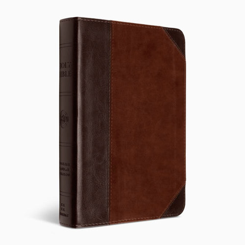 ESV - Personal Reference Bible - Brown & Walnut Portfolio Design