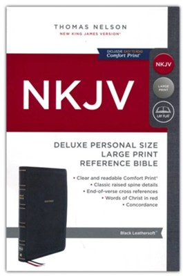 NKJV - Personal Size Reference Bible - Deluxe Large Print