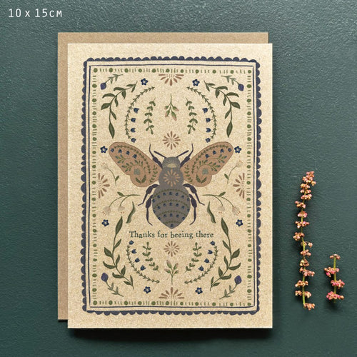East of India Card - Bee Thank You