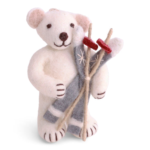 Gry & Sif Christmas - Felt Polar Bear