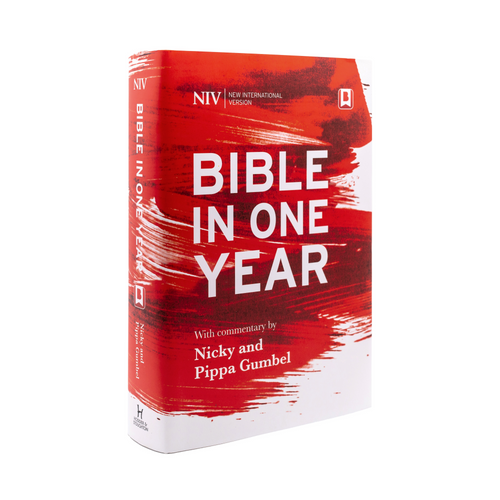 NIV - Bible In One Year with Daily Commentary by Nicky Gumbel