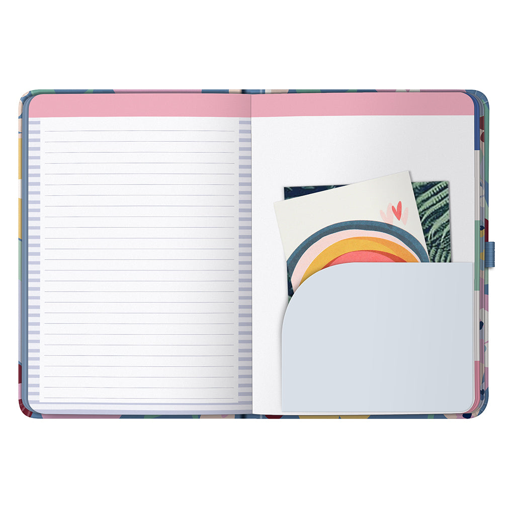 Busy B 2025-2026 Mid-Year Diaries - A5 To Do Diary - Floral