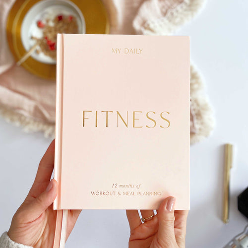 Blush And Gold - My Daily Fitness Planner