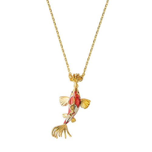 Bill Skinner Necklace - Koi Carp Pendant