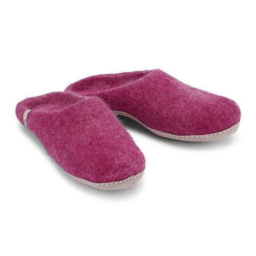 Egos Copenhagen - Handmade Slippers in Cerise