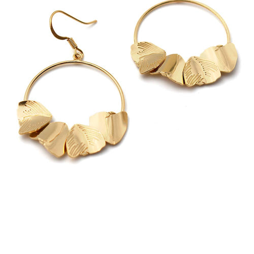 Nadja Carlotti Jewellery - Clochette Large Hoop Earrings