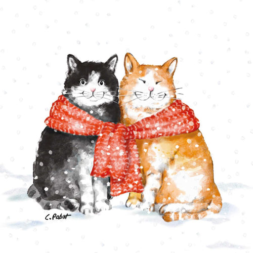 Christmas Napkins - Winter O'Malley & Friend