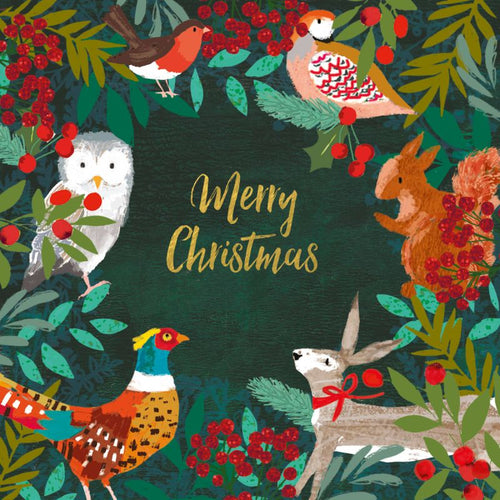 Christmas Napkins - Christmas Forest