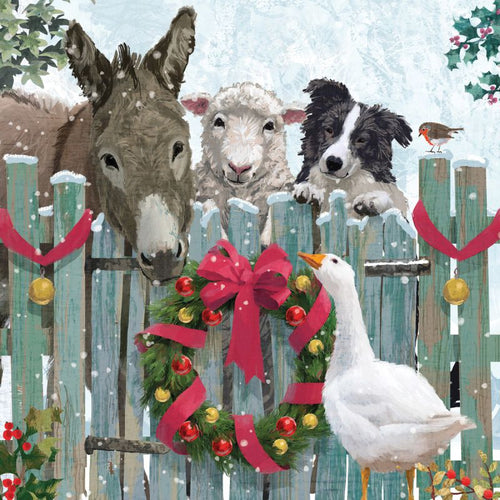 Christmas Napkins - Holiday Get Together