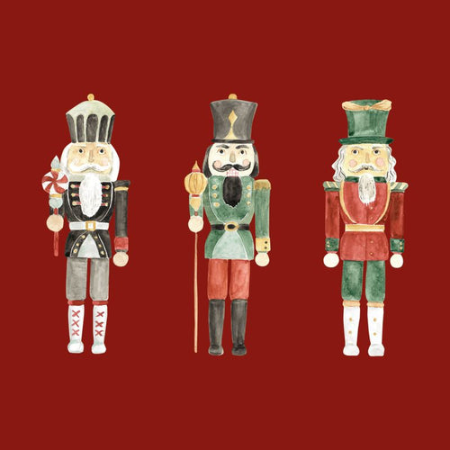 Christmas Napkins - Nutcrackers