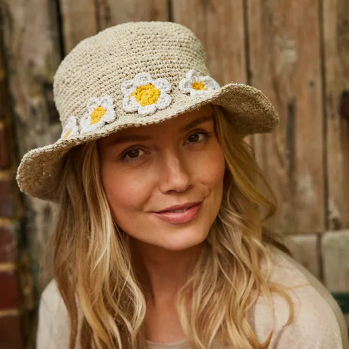 Pachamama Hemp & Cotton Hat - Daisy Chain