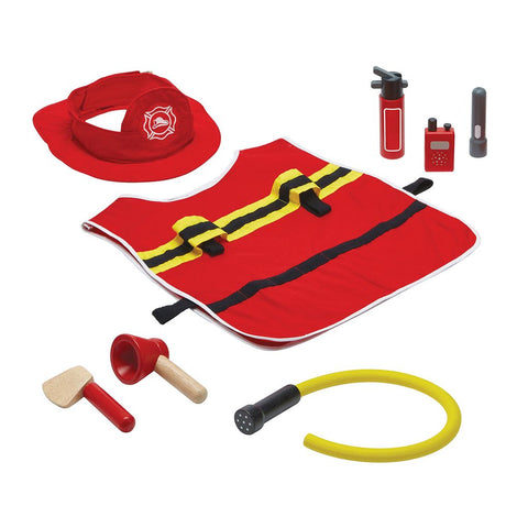 Plan Toys - Pretend Firefighter Playset