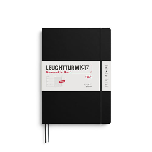 Leuchtturm1917 2026 Diary - Weekly Planner & Notebook A4 (Ruled)