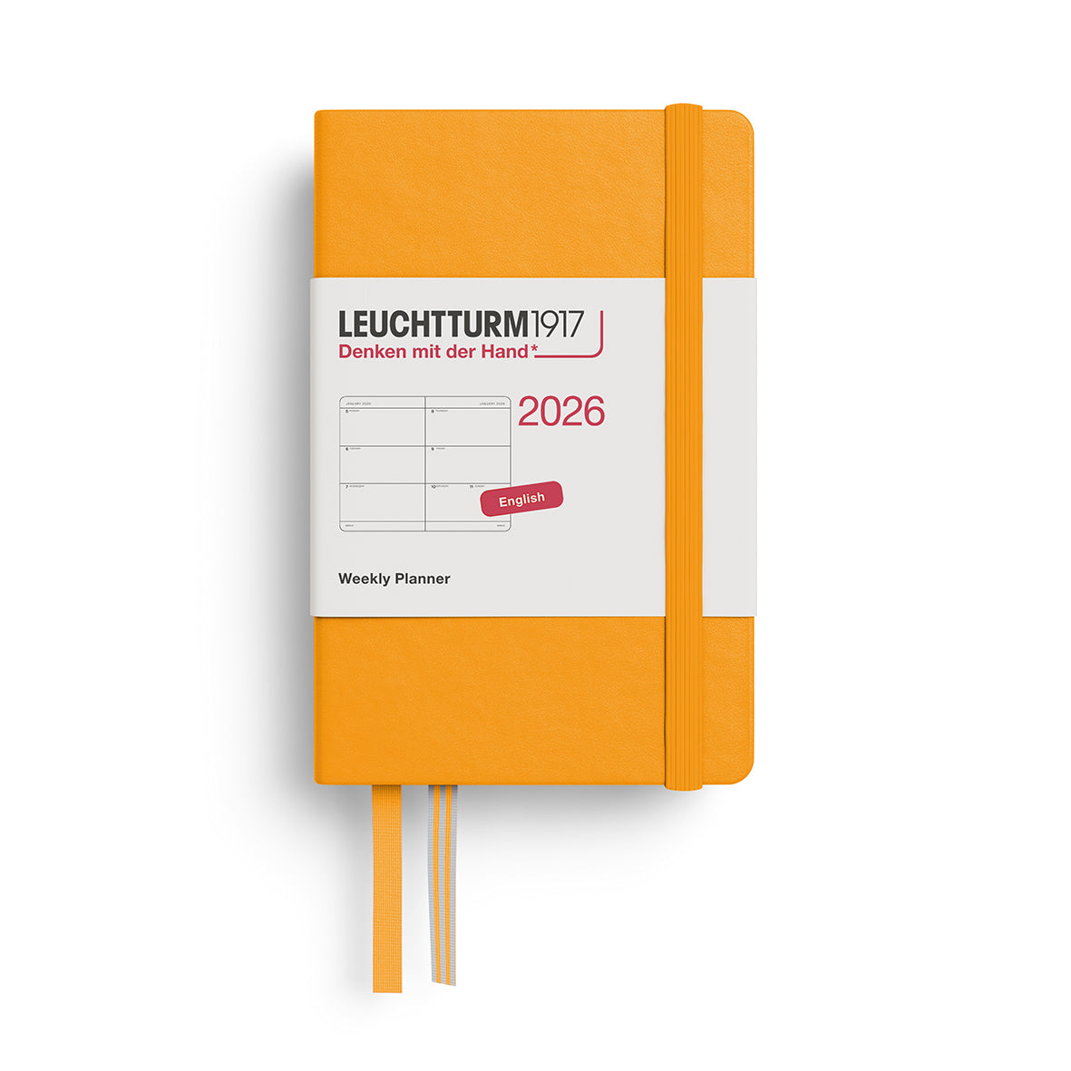 Leuchtturm1917 2026 Diary - Weekly Planner A7