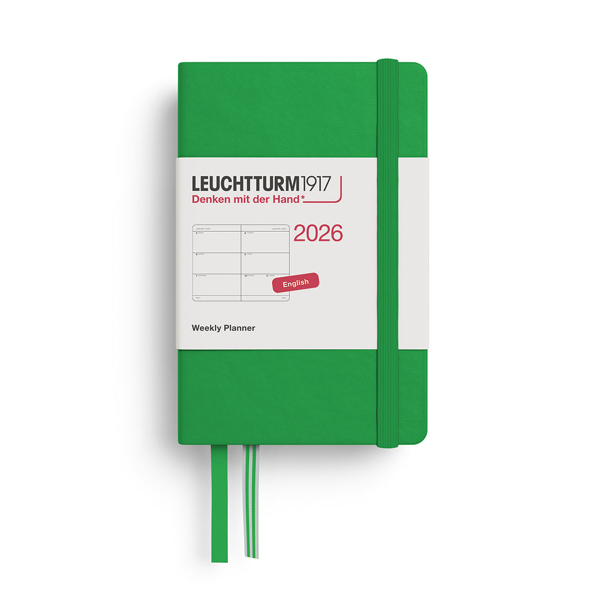 Leuchtturm1917 2026 Diary - Weekly Planner A7
