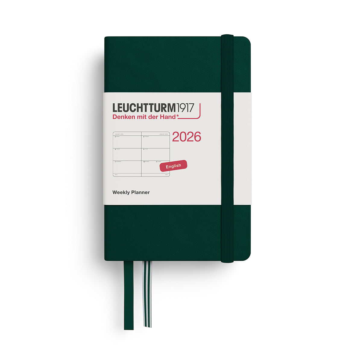 Leuchtturm1917 2026 Diary - Weekly Planner A7