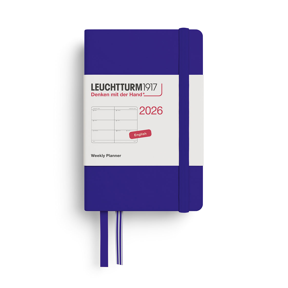 Leuchtturm1917 2026 Diary - Weekly Planner A7