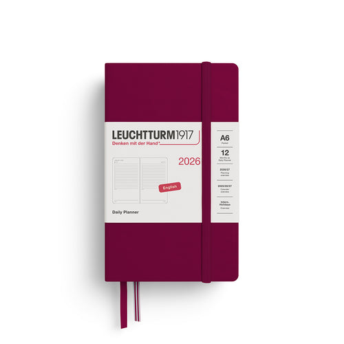 Leuchtturm1917 2026 Diary - Daily Planner A6