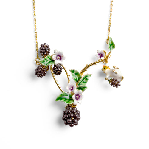 Bill Skinner Necklace - Blackberry and Mouse