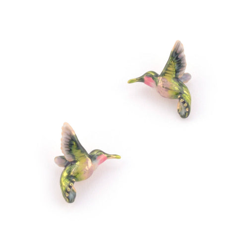 Bill Skinner Earrings - Hummingbird Studs