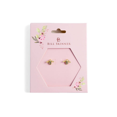 Bill Skinner Little Treasures - Enamel Bee Studs