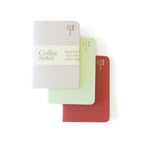 Coffeenotes A7 Notebooks - Fruit Shot Set of 3