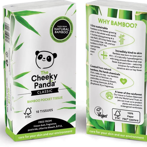 Cheeky Panda - Bamboo Pocket Tissue