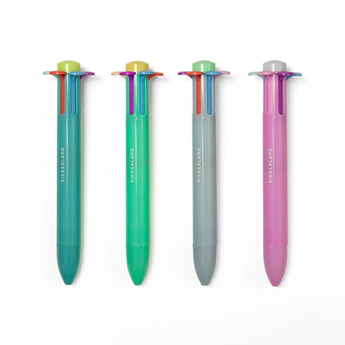 Kikkerland Pen - Rainbow Flower Pen