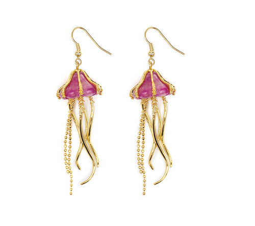 Bill Skinner Earrings - Jellyfish Drops