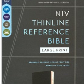 NIV - Thinline Reference Bible - Large Print