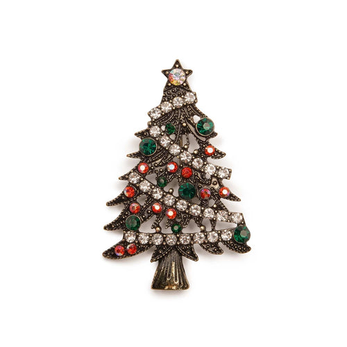 Lovett Brooch - Vintage Festive Christmas Tree