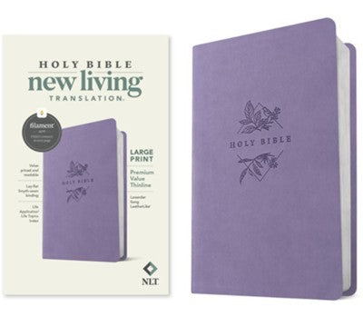 NLT - Filament Premium Value Thinline Large Print Bible