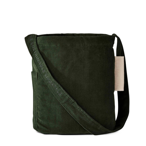 Tintok Mati Corduroy Bag - Forest Green