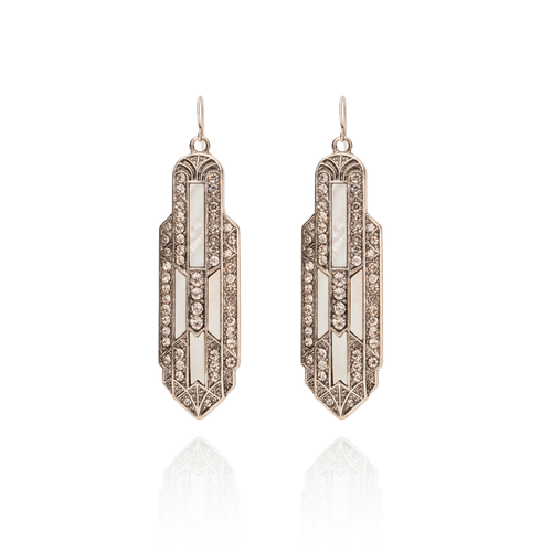 Lovett Earrings - Art Deco Empire State