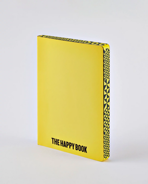 Nuuna Notebook L Graphic - The Happy Book by Stefan Sameister