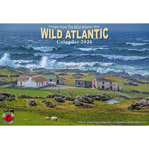 Real Ireland A4 Calendar 2026 - Wild Atlantic Way