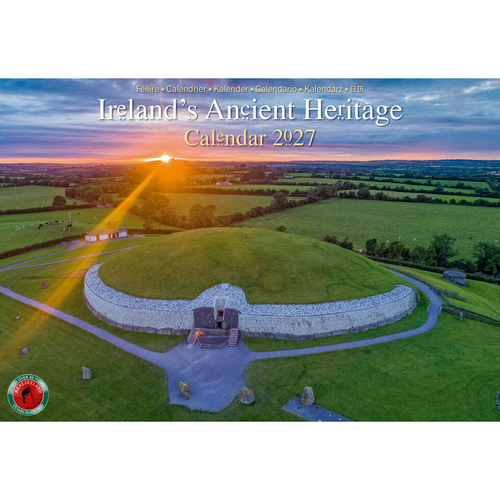 Real Ireland A4 Calendar 2027 - Ireland's Ancient Heritage