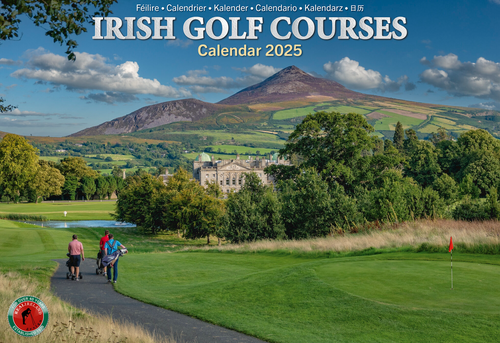 Real Ireland A4 Calendar 2025 - Irish golf Courses