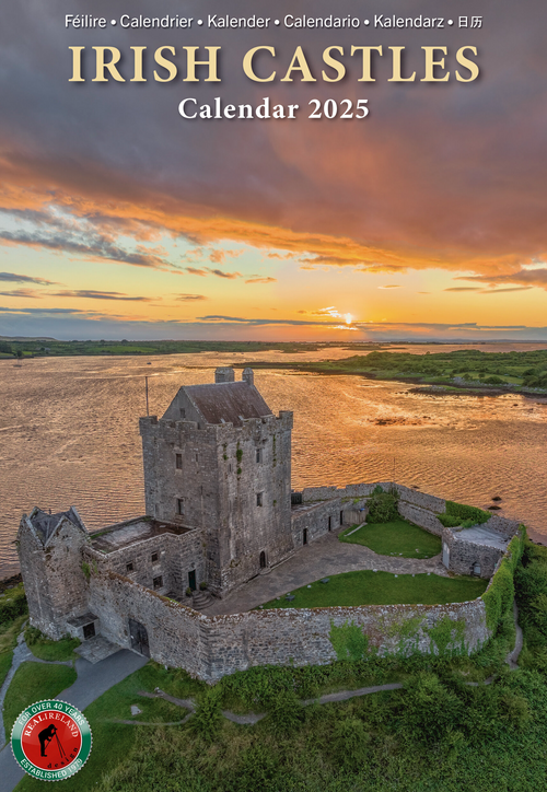 Real Ireland Slim Calendar 2025 - Irish Castles