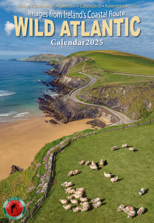 Real Ireland Slim Calendar 2025 - Wild Atlantic Way